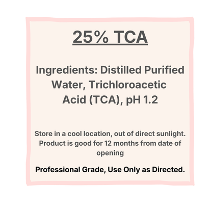 25% TCA Peel for Dull Uneven Skin - Skin Obsession