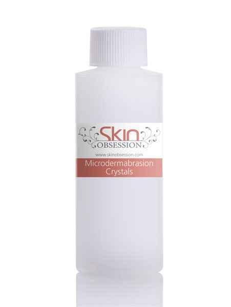 Exfoliate with 8 oz Microdermabrasion Crystals - Skin Obsession